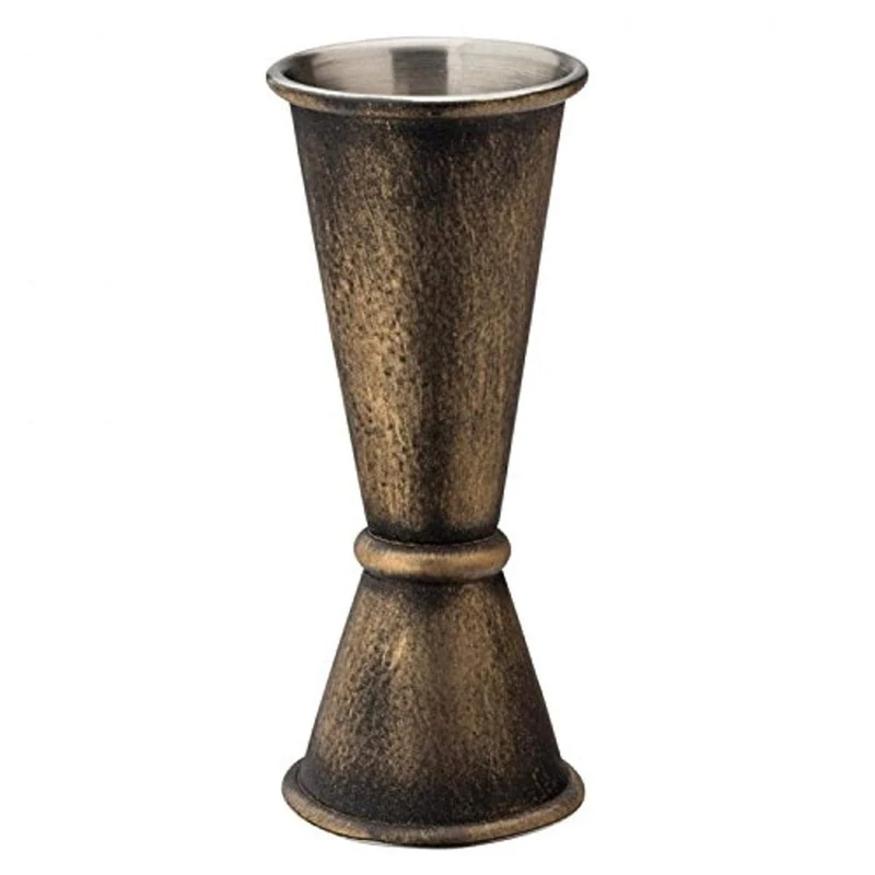 Utopia F94036 Vintage Copper Jigger 25/50ml NGS Pack of 12