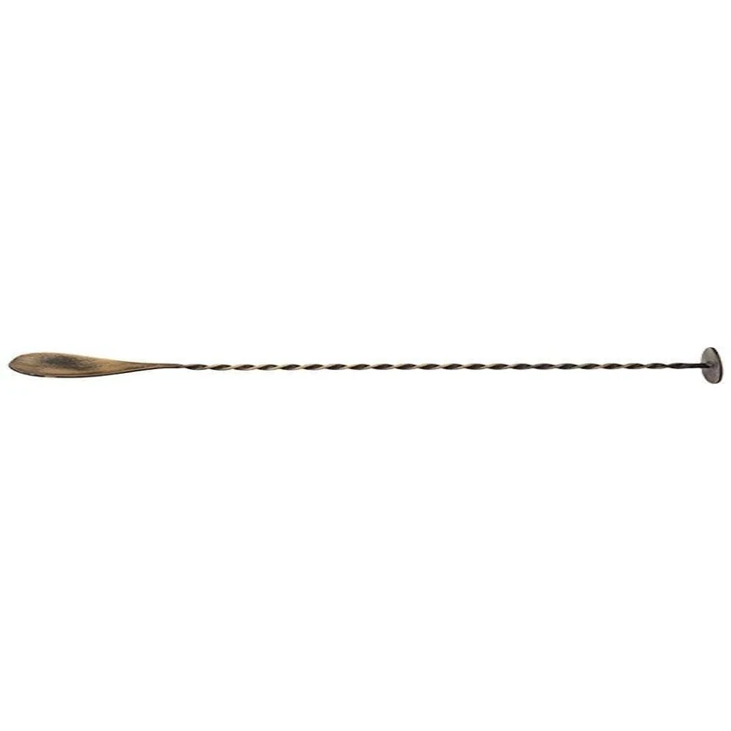 Utopia F94035 Vintage Copper Cocktail Mixing Spoon 11" (28cm) Pack of 12