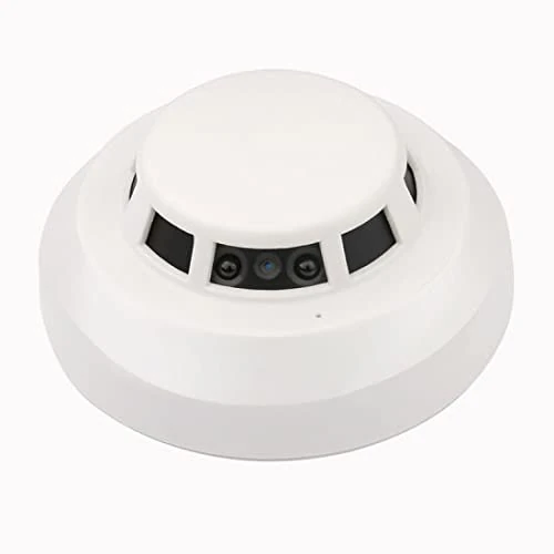 Wi-Fi HD Spy Smoke Detector Hidden Surveillance Alarm Nanny Security Camera Motion Detecor Night Vision IOS/Android app 32GB SD Card Bundle Come In - Image 1