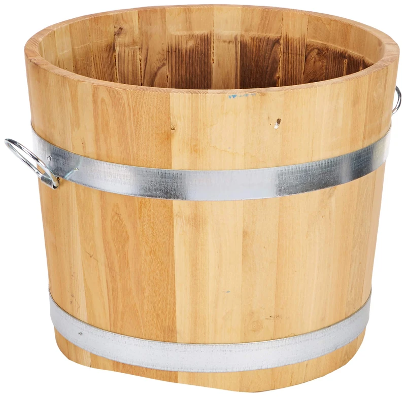 Vatenhandel G.J.Stijf Robinia Unstained Flower Container, Brown, 50 x 40 cm
