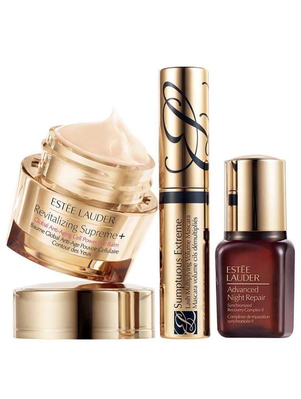 ESTEE LAUDER Youth Revitalizing Set (Anti-Aging Eye Balm 15ml + Advanced Night Repair 7ml + Sumptuous Extreme Lash Mascara 2.8ml) - Estée Lauder Beautiful Eyes: Youth Revitalizing Set Gift Set