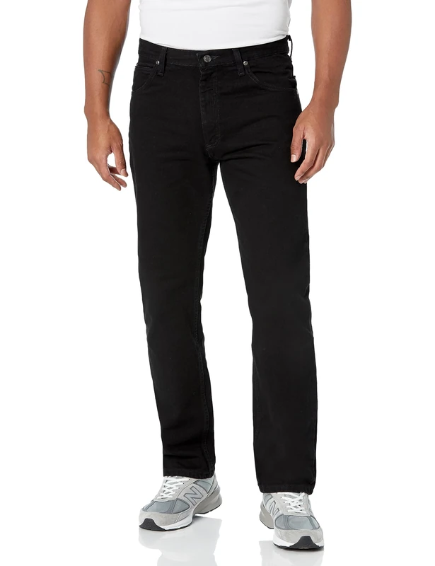 Wrangler Authentics Men's Authentics Big & Tall Classic Regular-fit Jean, Black, 32W x 36L