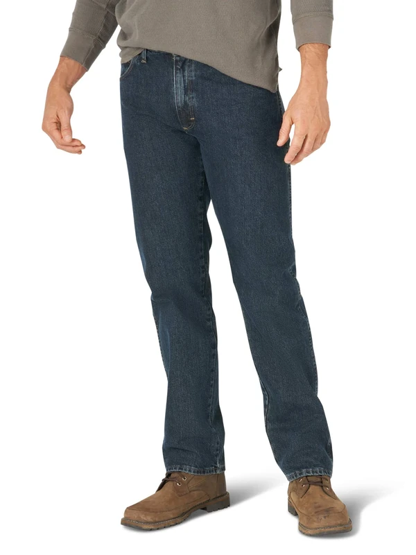 Wrangler Authentics Men's Authentics Big & Tall Classic Regular-fit Jean, Storm, 58W x 32L
