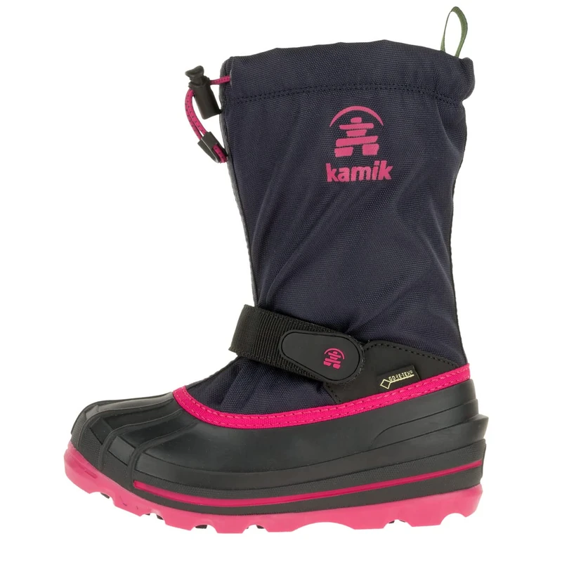 Kamik Unisex Children's Waterbug8 G Snow Boots, Blue Navy Rose Navy Rose Nro, 11.5 UK