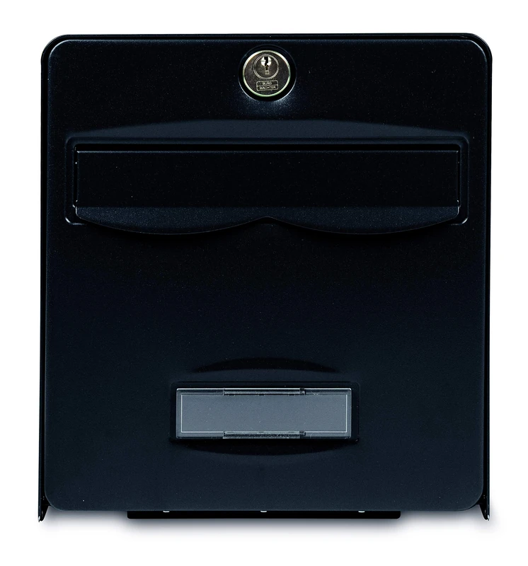 Burg-Wächter 504 NO Letter Box, Not Standardised, Galvanised Steel, with Opening Door, Stopper, Mini Balthazar, No 504 NO