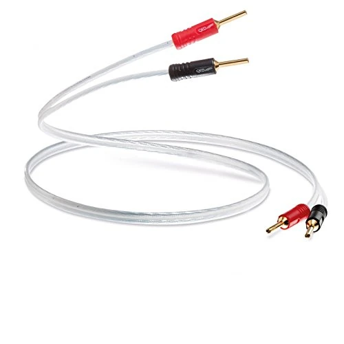 QED XT25 Speaker Cable Terminated Pair (4mm Bananas) 2.0m
