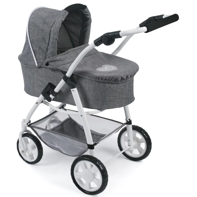 Bayer Chic 2000 637 Doll Stroller, Grey