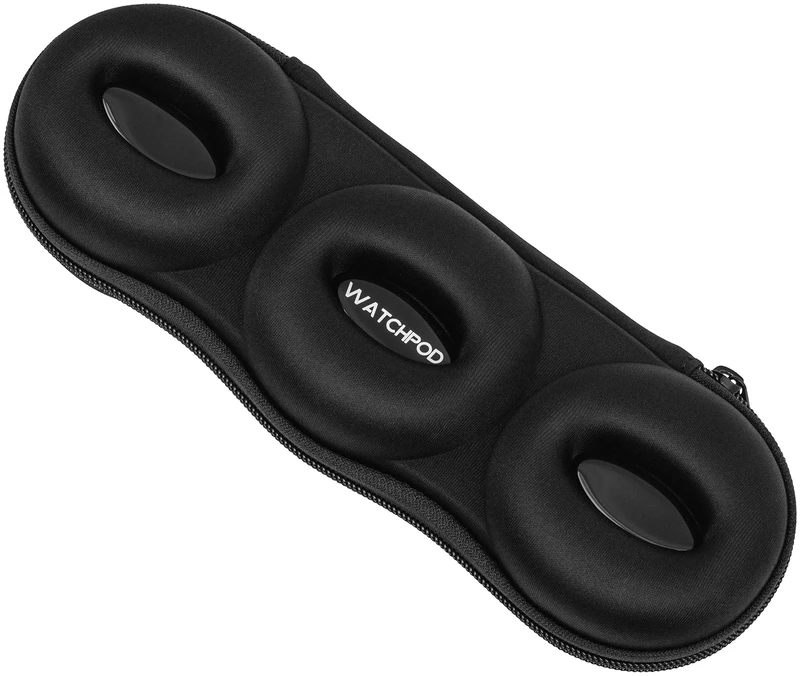 WATCHPOD Triple Watch Travel Case - Hard Shell Organizer