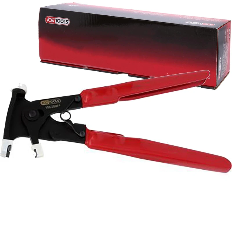 KS Tools Plastic 150.2097 Pliers for Adhesive Balance Weights 225 mm - Image 1