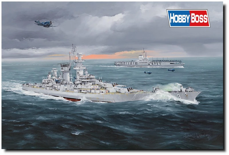 Hobbyboss 1:350 - USS Hawaii CB-3