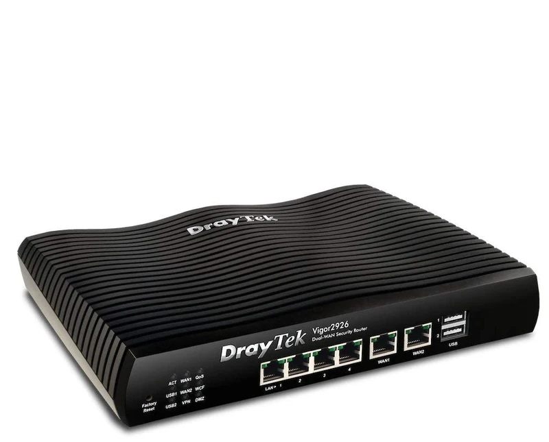 DrayTek Vigor V2926 Quad-WAN Ethernet Router Firewall