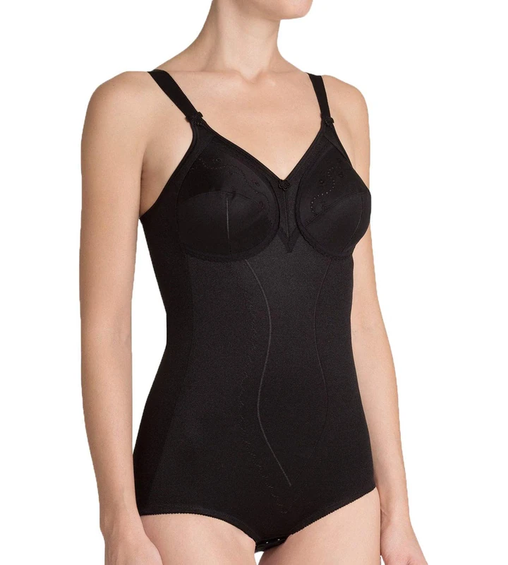 Triumph Women's Doreen + Cotton 01 BS, Bodysuits, Black