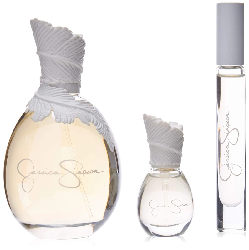 Jessica Simpson Ten by Jessica Simpson for Women - 3 Pc Gift Set 3.4oz EDP Spray, 0.25oz EDP Spray, 0.2oz EDP Rollerball
