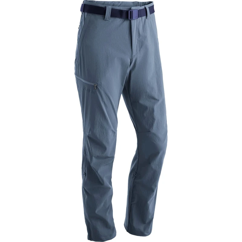 maier sports Nil, Men's Hiking Trousers, Water-Repellent Outdoor Trousers for Trekking and Hiking, PFC-Free, mSTRETCH pro 4 & dryprotec, Roll-up Function - Image 1