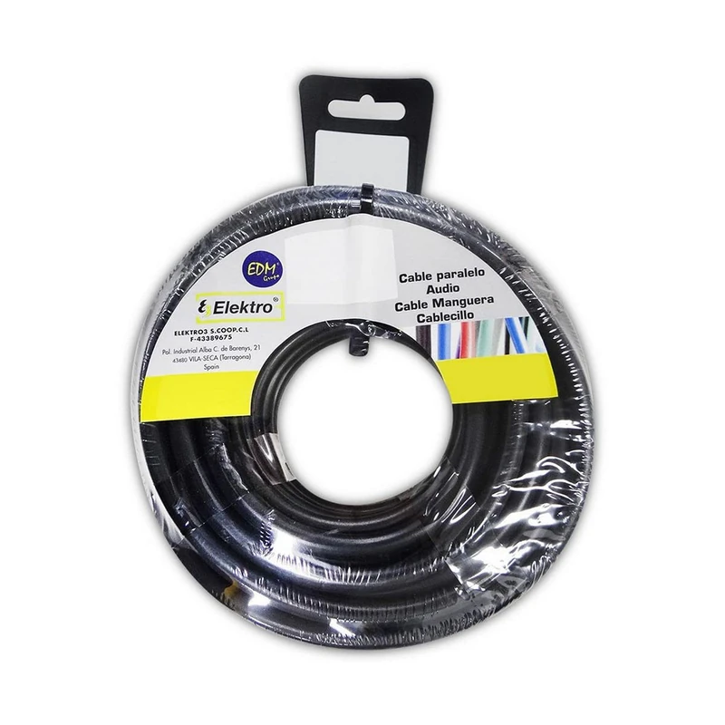 EDM Reel Hose Black 4x2.5 20 Meters.