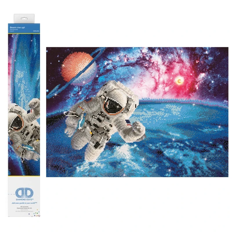 Diamond Dotz Painting Kit: Beam Me Up - Image 1