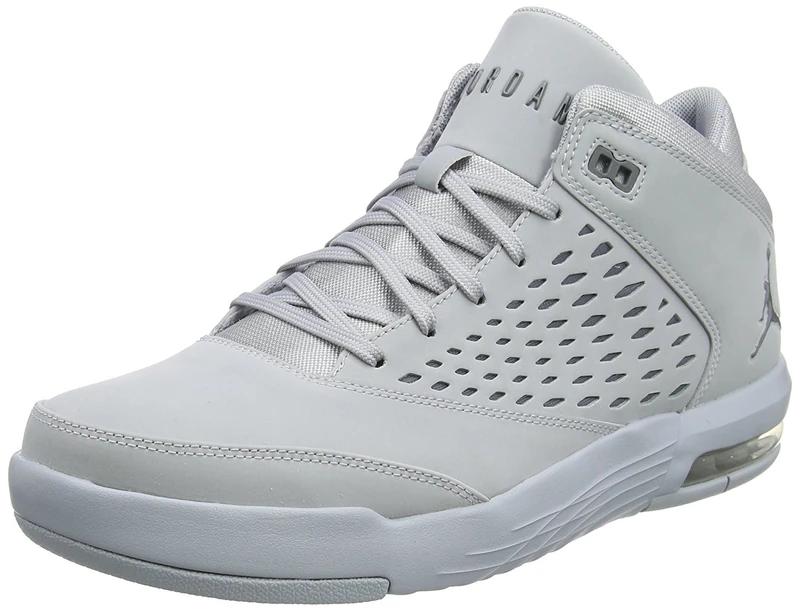 NIKE Air Jordan Flight Origin 4 Mens Basketball Trainers 921196 Sneakers Shoes (UK 7 US 8 EU 41, Wolf Grey Cool Grey 005)