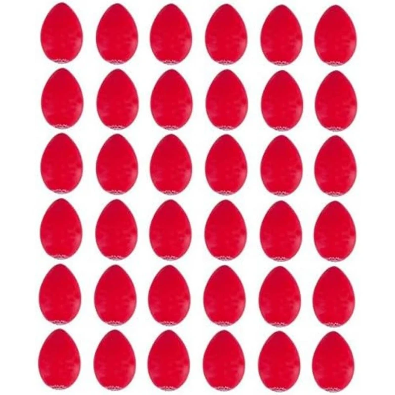 LP Latin Percussion Shaker Egg Shaker Cherry, Set of 36 LP001-CH