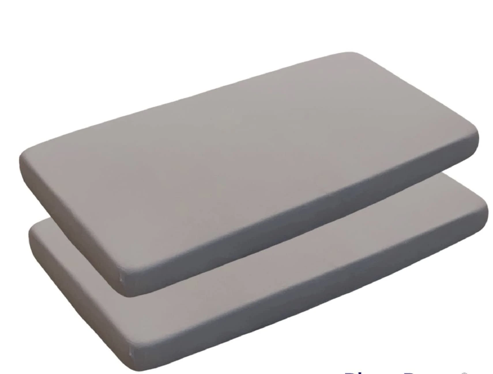 Sasma Home - 2 x Cot Bed Fitted Sheets 100% Cotton Very Soft (70 x 140 cm)