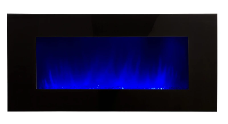 Chemin'Arte - Volcano XXL WiFi Wall Electric Fireplace – Designed in France – 110 x 38 x 11.5 cm