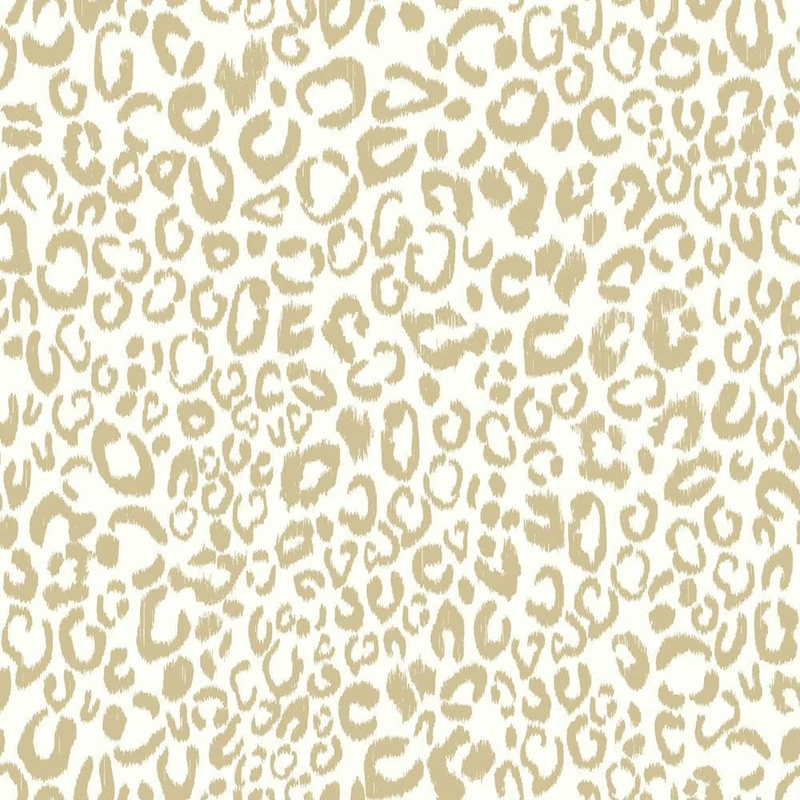 RoomMates Leopard Peel and Stick Wallpaper