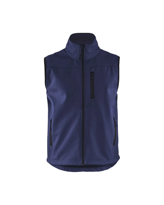 Blakläder 8170251589004X-Large Softshell Vest, Navy Blue, 4X-Large