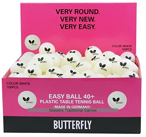 Butterfly 40mm Easy Ball (120PK)