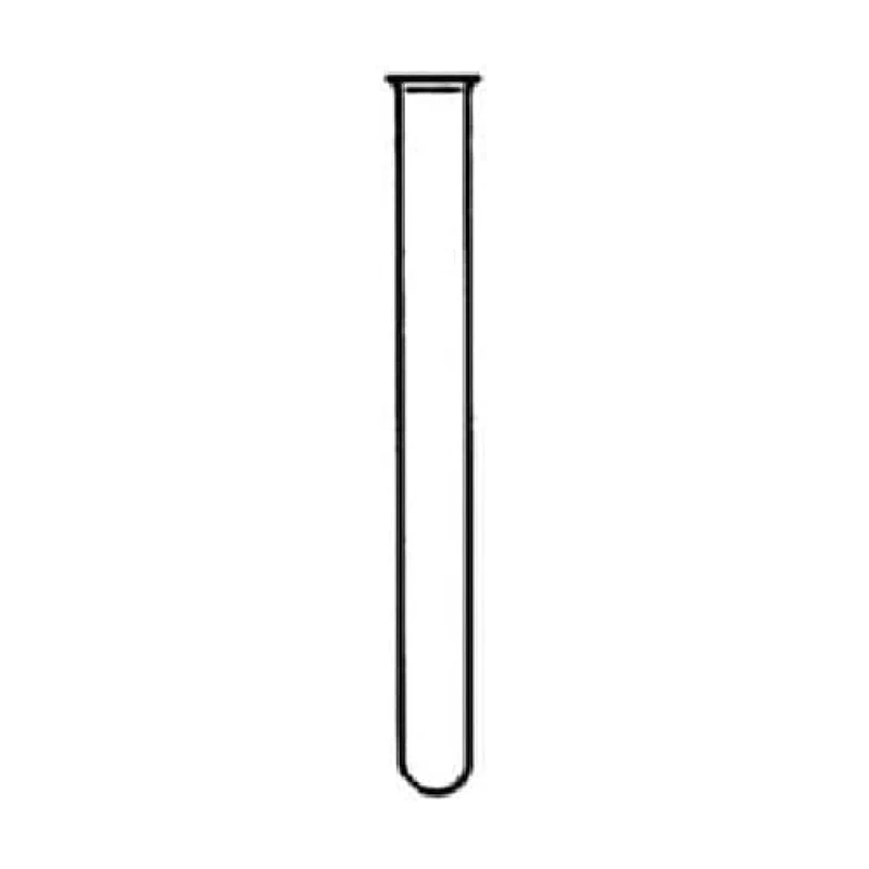 neoLab E-1474 Test Tubes Fiolax Glass Round Base 18 mm Diameter 180 mm Length (Pack of 100)