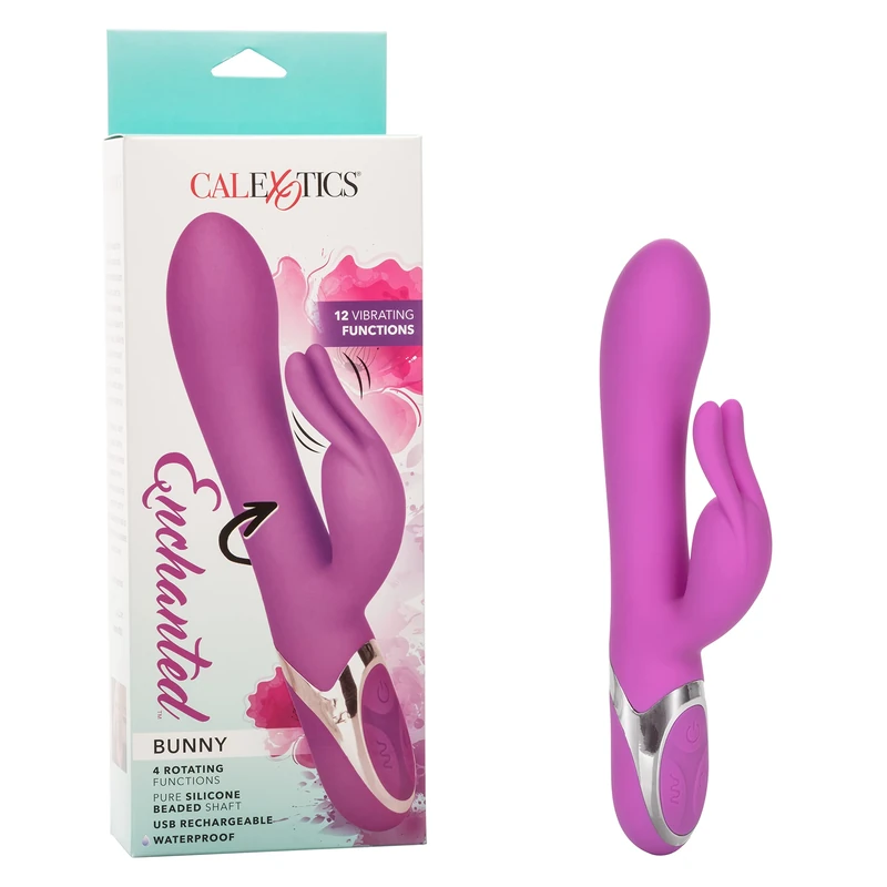 ENCHANTED Bunny, Vibrador Rampante Morado, U