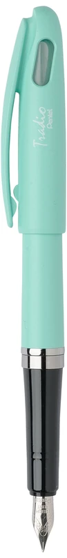 Pentel Tradio Pack of 12 Fountain Pens Pastel Green