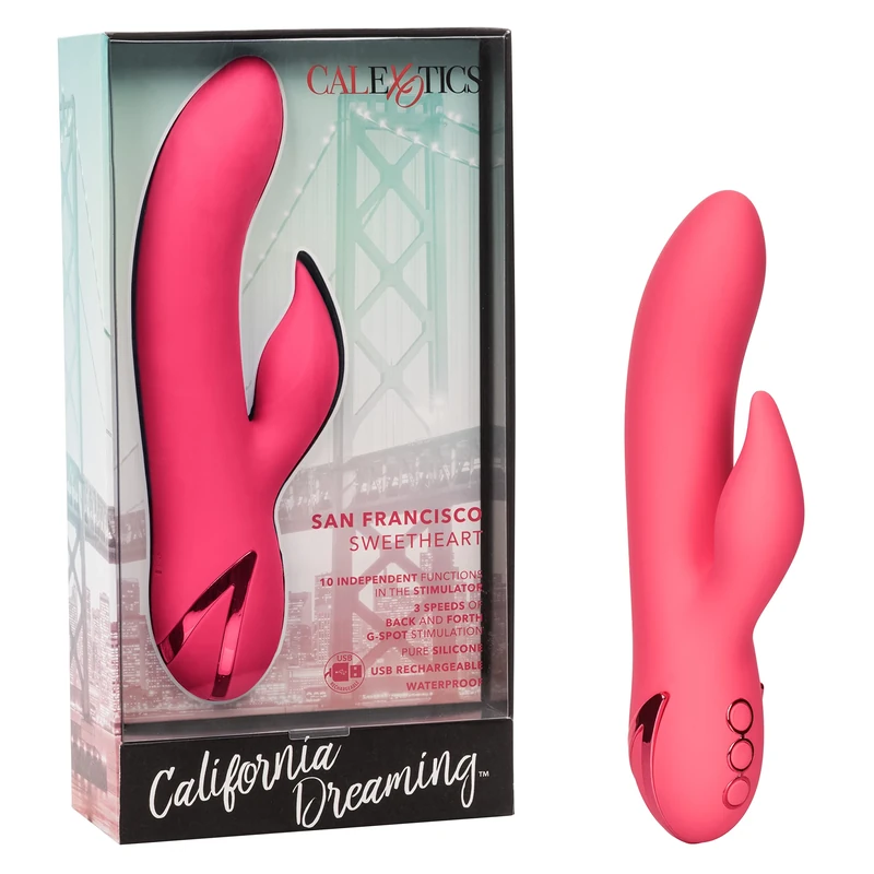 CalExotics California Dreaming San Francisco Sweetheart Vibrator 500 g, Pink, u
