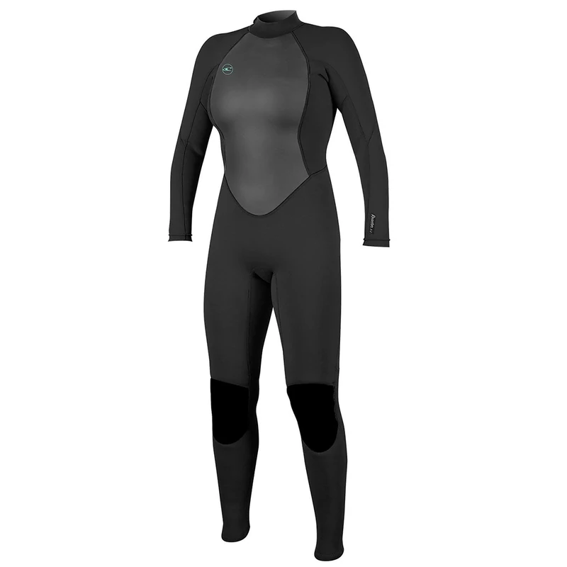 O'Neill Wetsuits Women's Reactor Ii Back Zip Full Wetsuit, Black, 16 UK