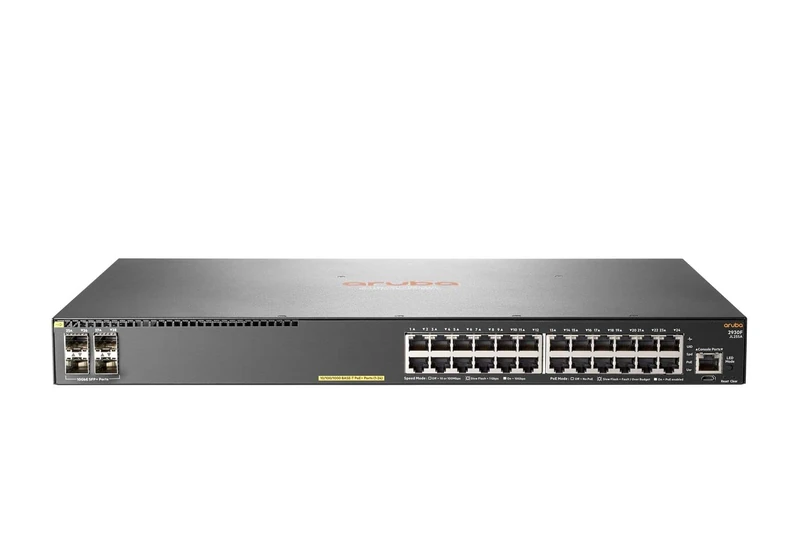 Hewlett Packard Enterprise Aruba 2930F 24G PoE+ 4SFP+ Managed L3 Gigabit Ethernet (10/100/1000) Grey 1U Power over Ethernet (PoE) support