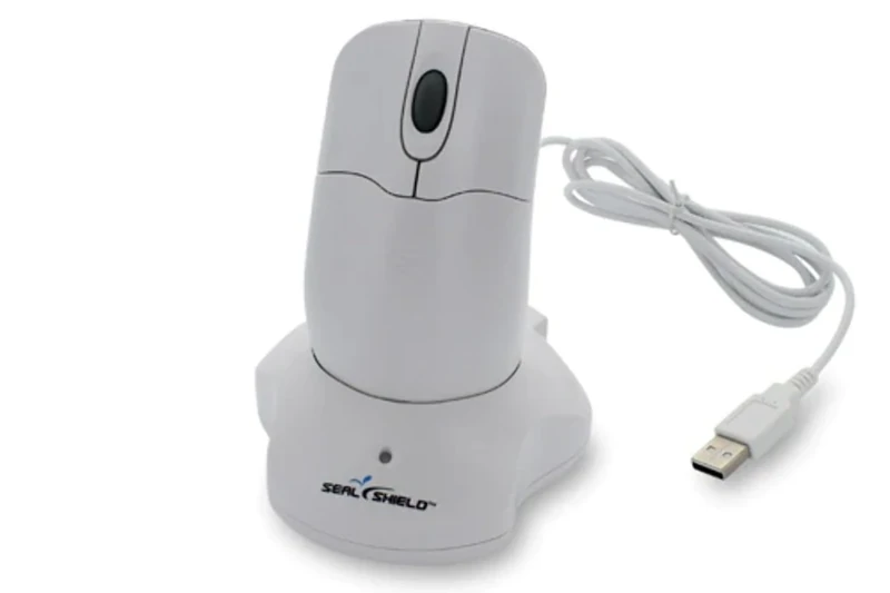 Seal Shield STWM042WE RF Wireless IR LED Mouse 1000 DPI Ambidextrous White - Mouse (Ambidextrous, IR LED, RF Wireless, 1000 DPI, 80 g, White)