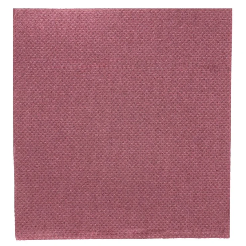 "Double Point" Napkins Ecolabel 18 Gsm 20X20 Cm Plum Tissue - 2400 Units