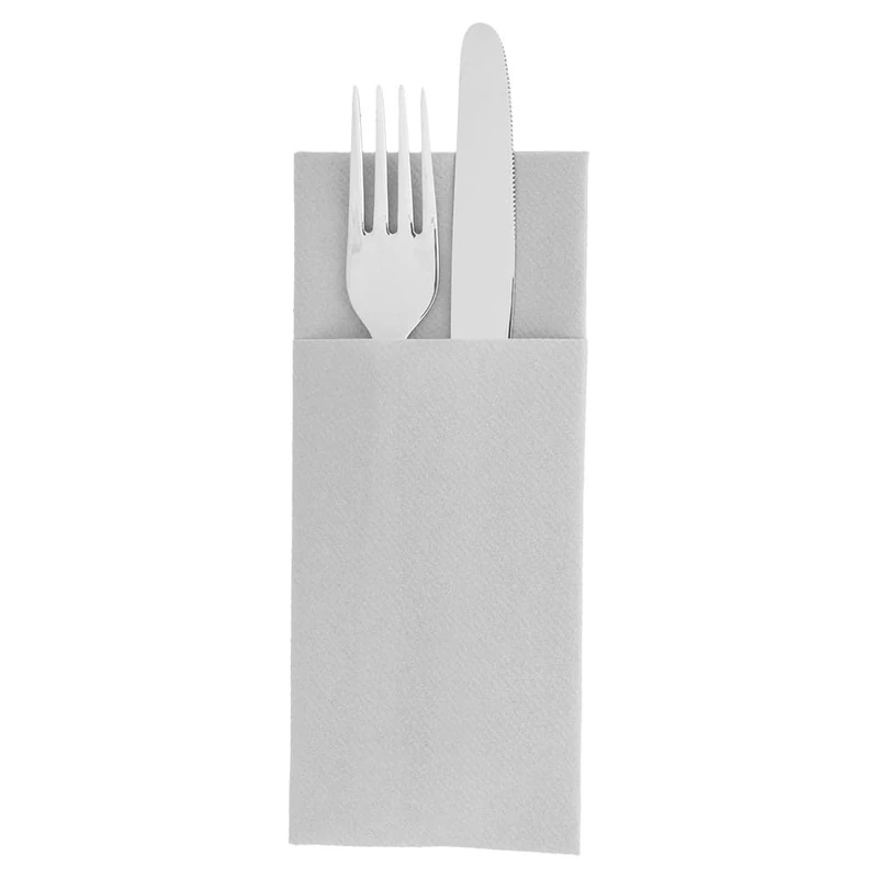 Napkins "Cangurito" 55 Gsm 33X40 Cm Grey Airlaid - 900 Units