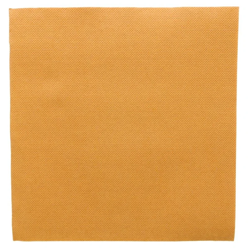 "Double Point" Napkins Ecolabel 18 Gsm 39X39 Cm Gold Tissue - 1200 Units