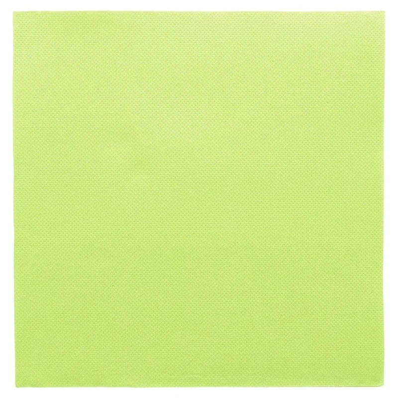 "Double Point" Napkins Ecolabel 18 Gsm 39X39 Cm Verde Anís Tissue - 1200 Units