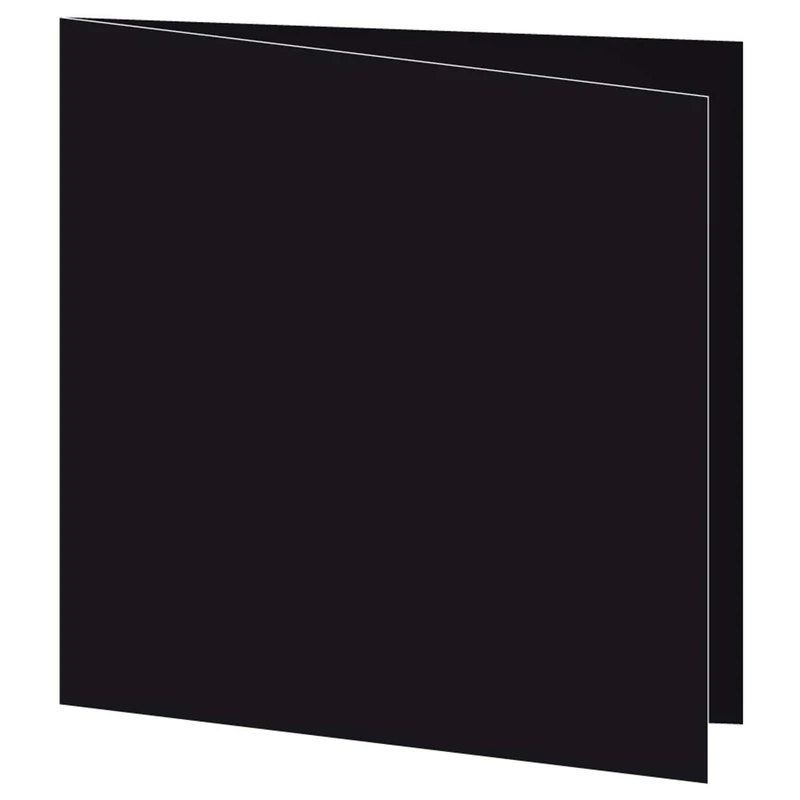 Napkins 55 Gsm 20X20 Cm Black Airlaid - 3600 Units