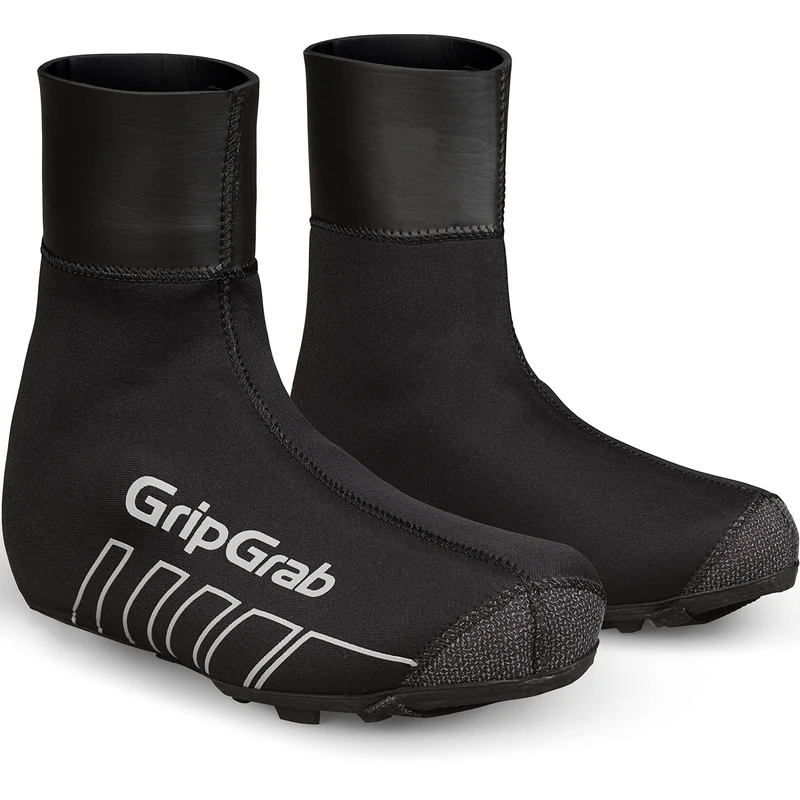 GripGrab RaceThermo X Waterproof Winter MTB Gravel Cycling Overshoes Thermal Neoprene Offroad Mountain Bike Shoe Covers