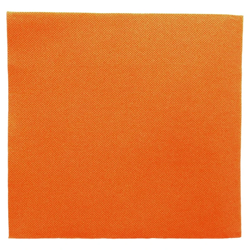 "Double Point" Napkins Ecolabel 18 Gsm 39X39 Cm Orange Tissue - 1200 Units