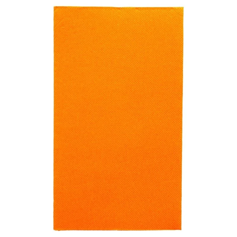 "Double Point" Napkins Ecolabel F.1/6 18 Gsm 33X40 Cm Clementine Tissue - 2000 Units