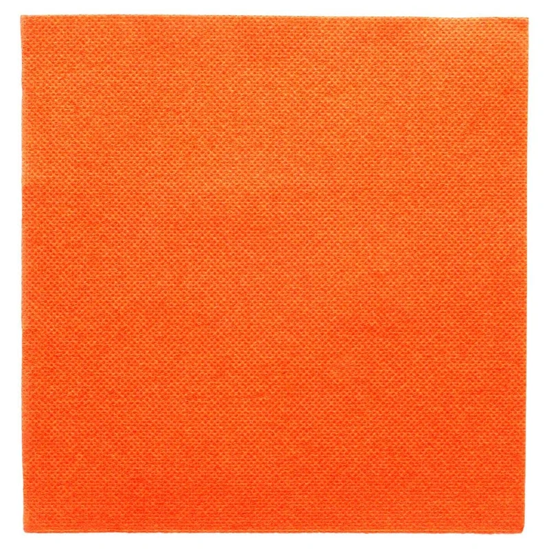 "Double Point" Napkins Ecolabel 18 Gsm 33X33 Cm Orange Tissue - 1200 Units
