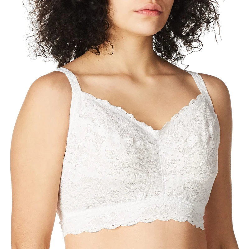 Cosabella Women's NSN Curvy Soft Bra Sweetie, White, Large