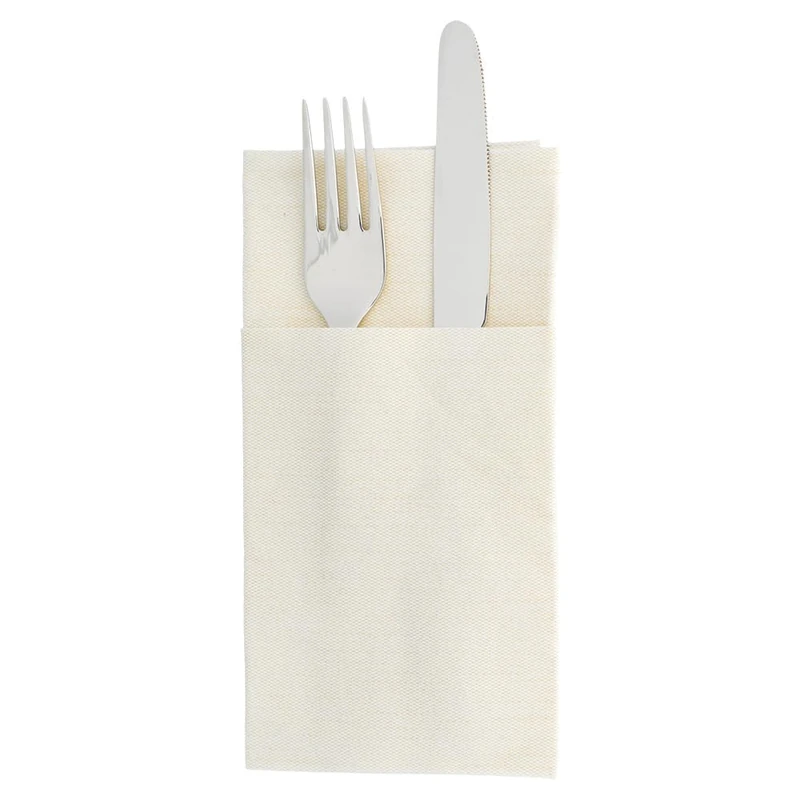 Napkins "Kangaroo" - "Like Linen" 70 Gsm 40X40 Cm Cream Spunlace - 720 Units