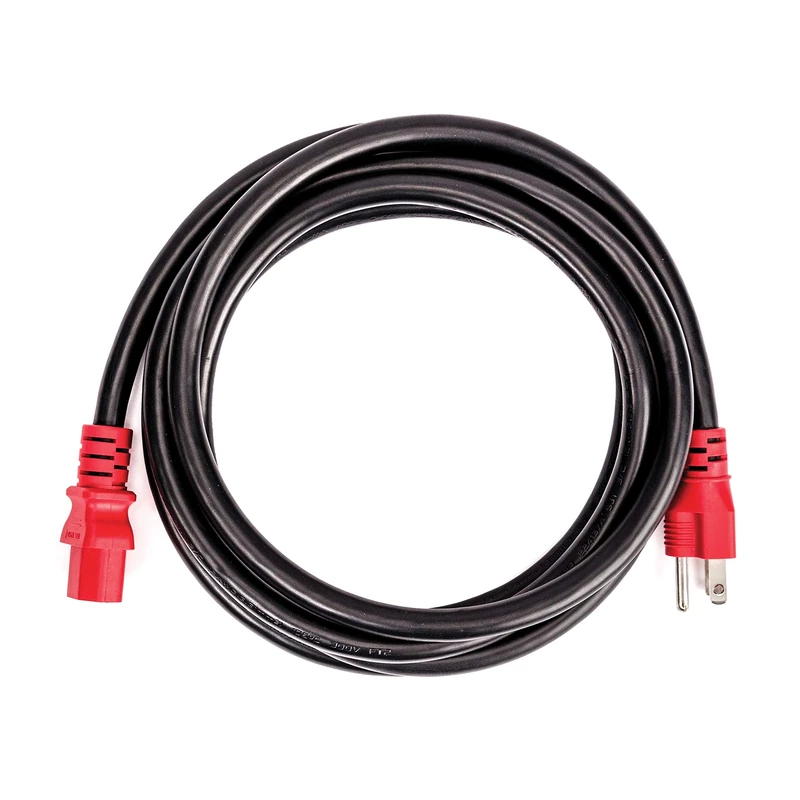 Planet Waves D'Addario Accessories IEC power cable - IEC to NEMA Plug Power Cable, 10FT (North America) Male to Female