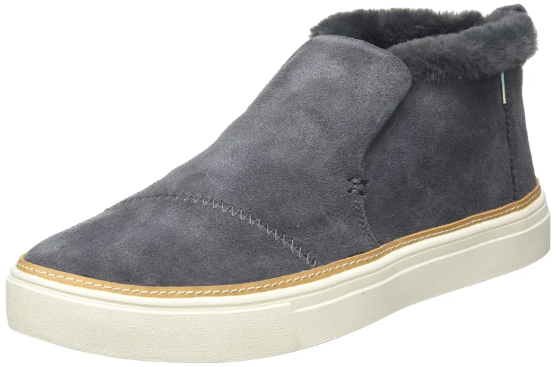 TOMS Women Paxton Boot Forged Iron Grey Suede UK3/EU35.5