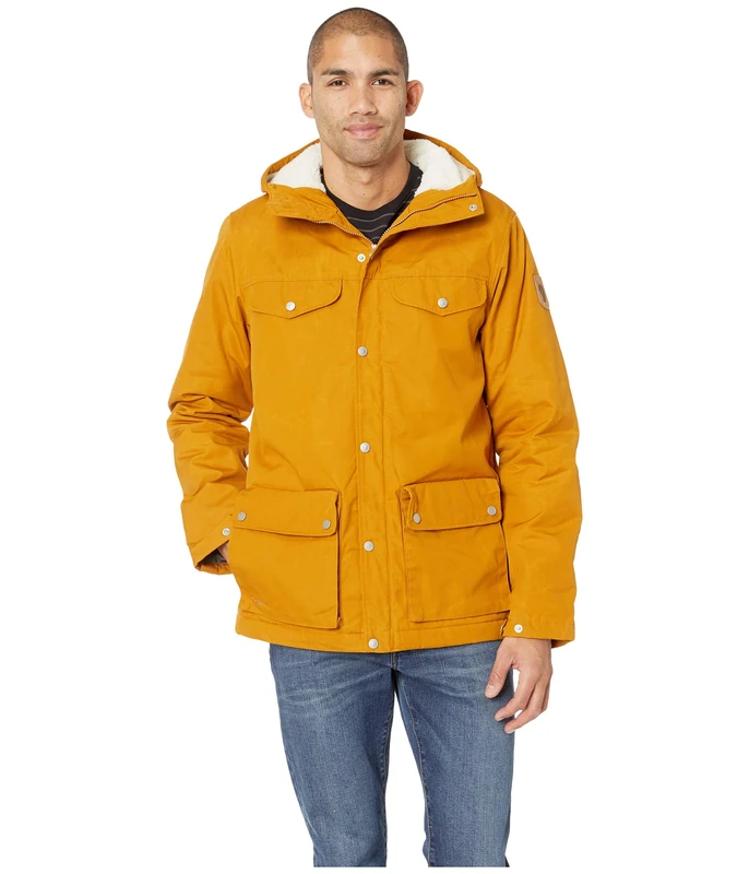 Fjallraven Men's Greenland Winter M Sport Jacket, Brown, XS UK