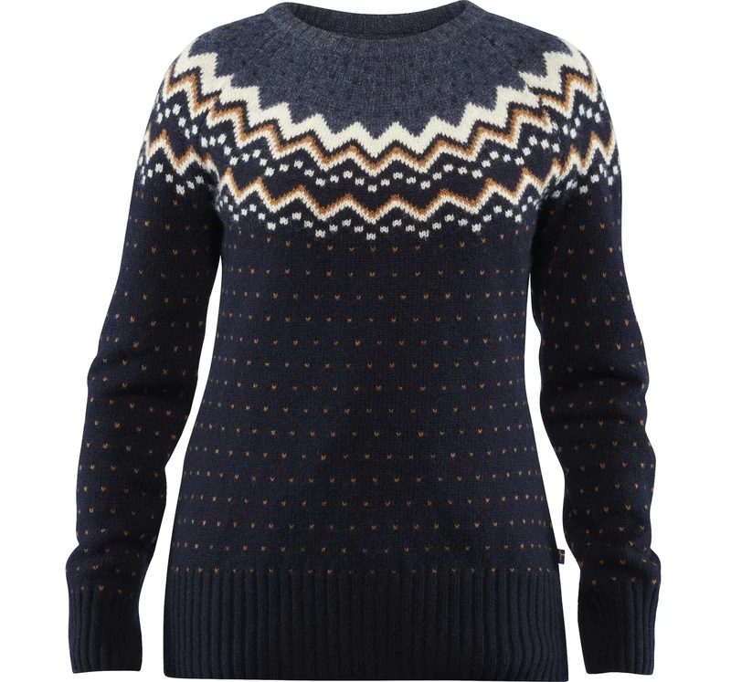 Fjallraven Övik Knit Sweater W Sweatshirt - Dark Navy, M