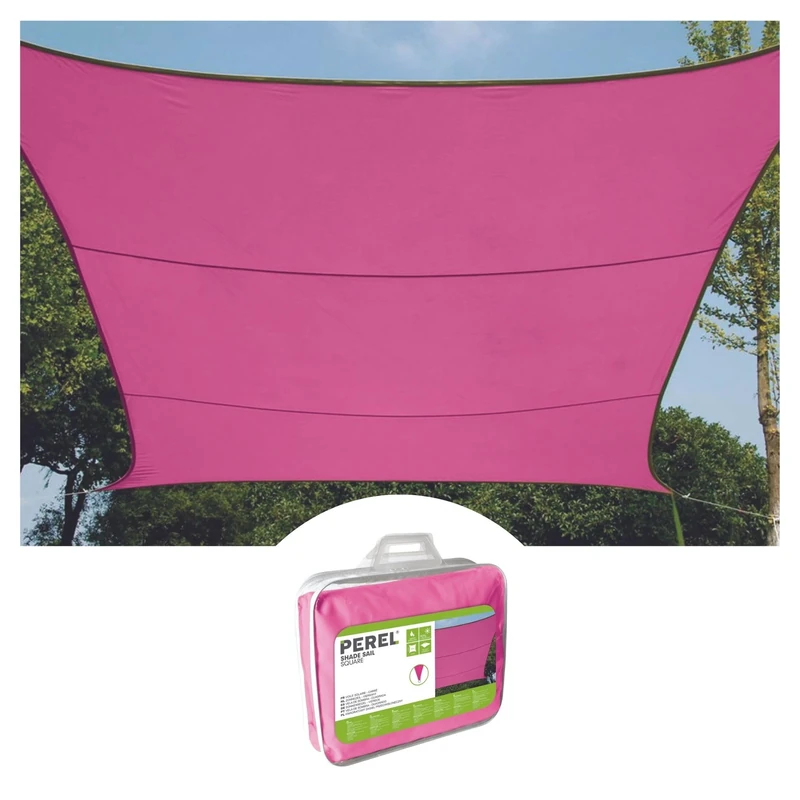 Perel GSS4320FU Awning Rectangular Fuchsia 200 x 300 x 0.2 cm
